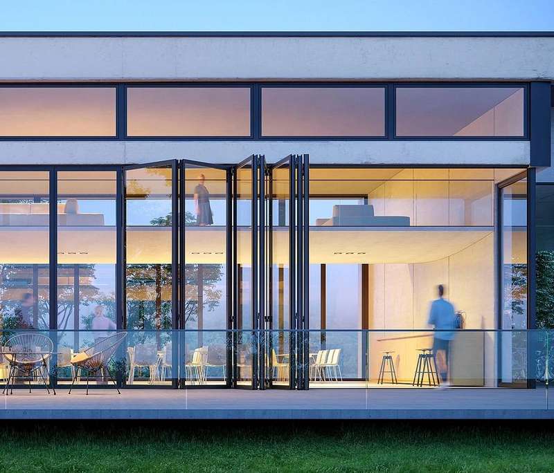 105mm passiivitalo taiteovi